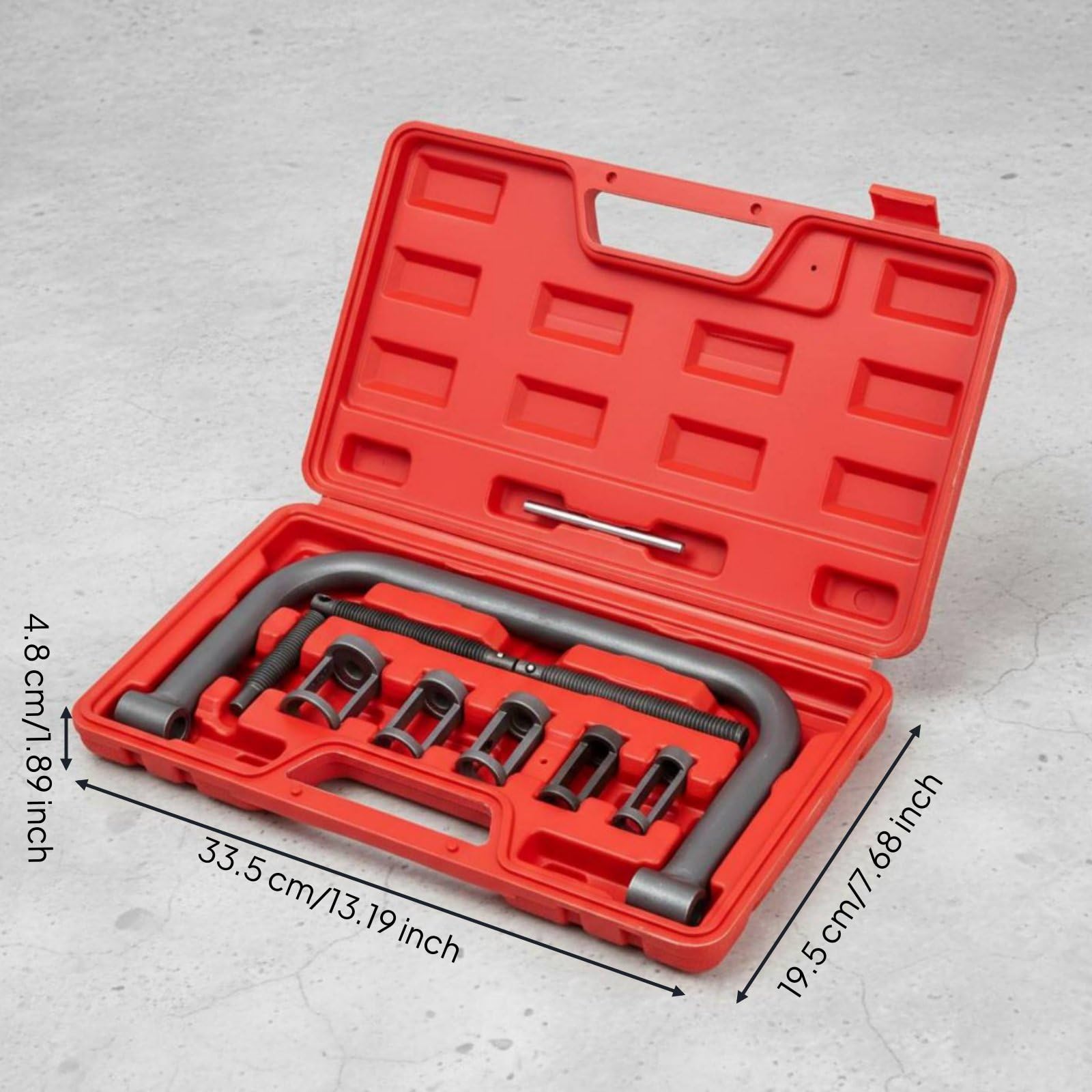 Ronyme Compressore Molle Valvola Attrezzo Motore Kit Valvole Tendi Valvola con a Presa Stabile Adatto per Interventi Auto Fai da Te