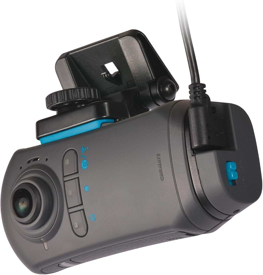 RAZO DC5000A d'Action 360S, câmera de painel de 360 graus: câmera Dash de 7,3 megapixels com Wi-Fi e GPS integrados, sensor de vídeo Sony, WDR, G-sensor, microfone estéreo, sistema completo de