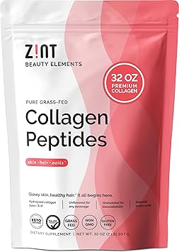 Amazon.com: Zint Collagen Peptides Powder (32 oz): Paleo-Friendly, Keto ...