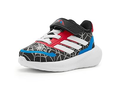 adidas Kids Marvel Spider-Man Run Falcon Shoes (Toddler) Kids Shoes Black/White/Pure Ruby 