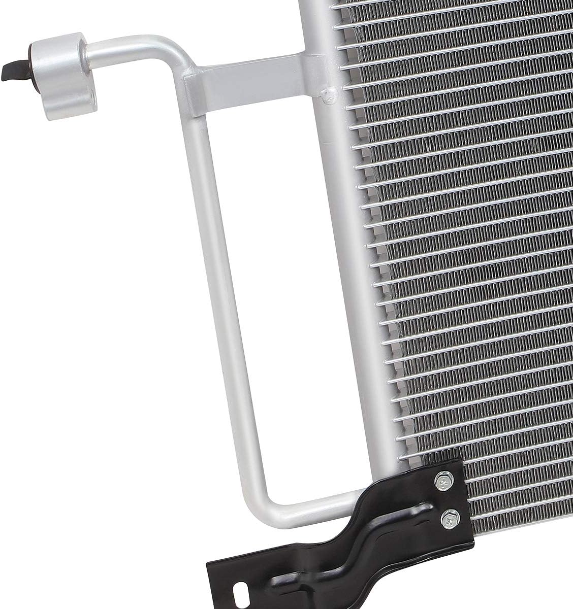 Auto Dynasty 4929 Aluminum A/C Condenser Compatible with Dodge Dakota 2.5L 3.7L 3.9L 4.7L 5.9L 00-04, Metallic