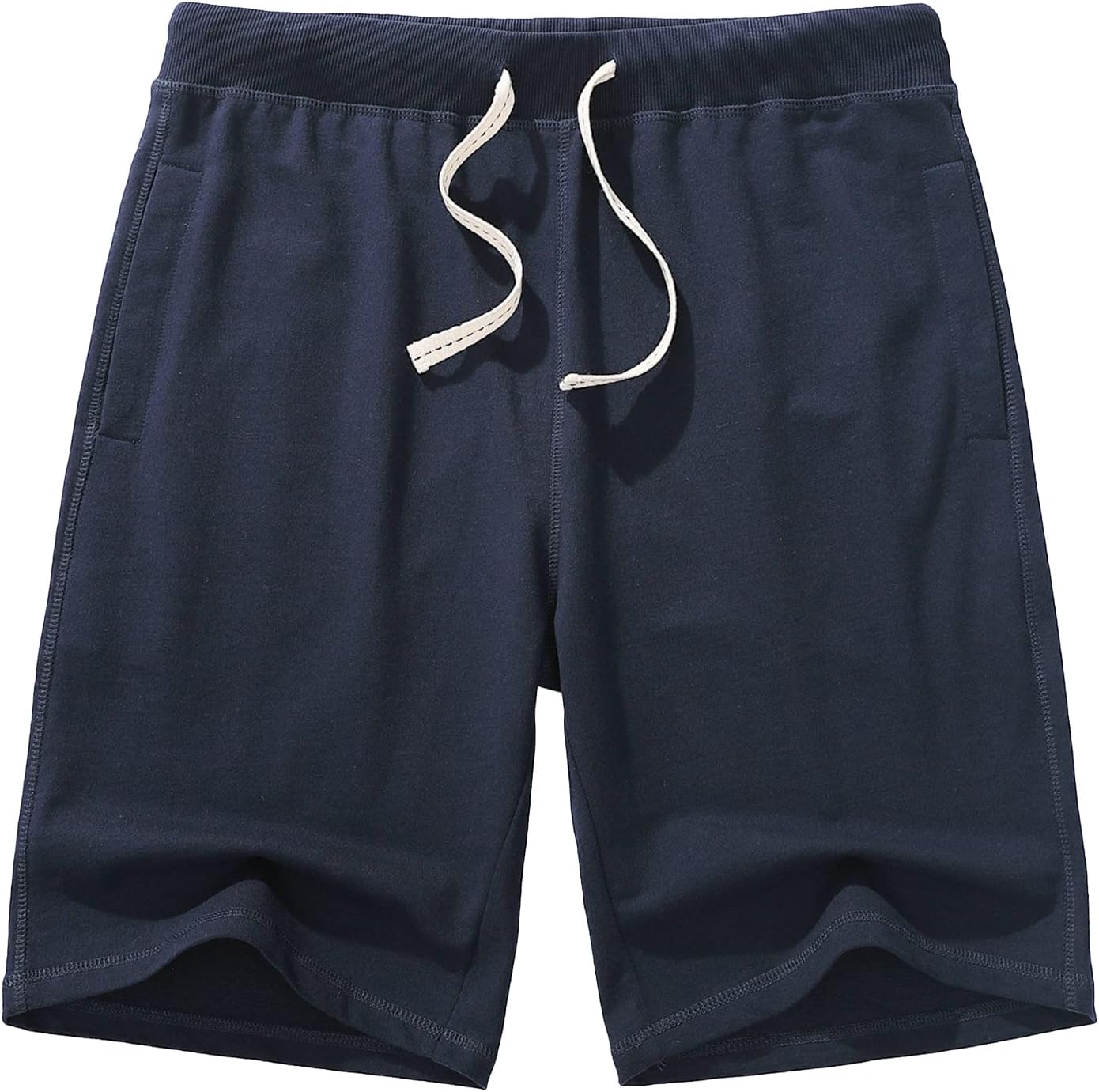 AMY COULEE Men's Casual Classic Shorts Athletic Cotton Sweat Shorts with Drawstring