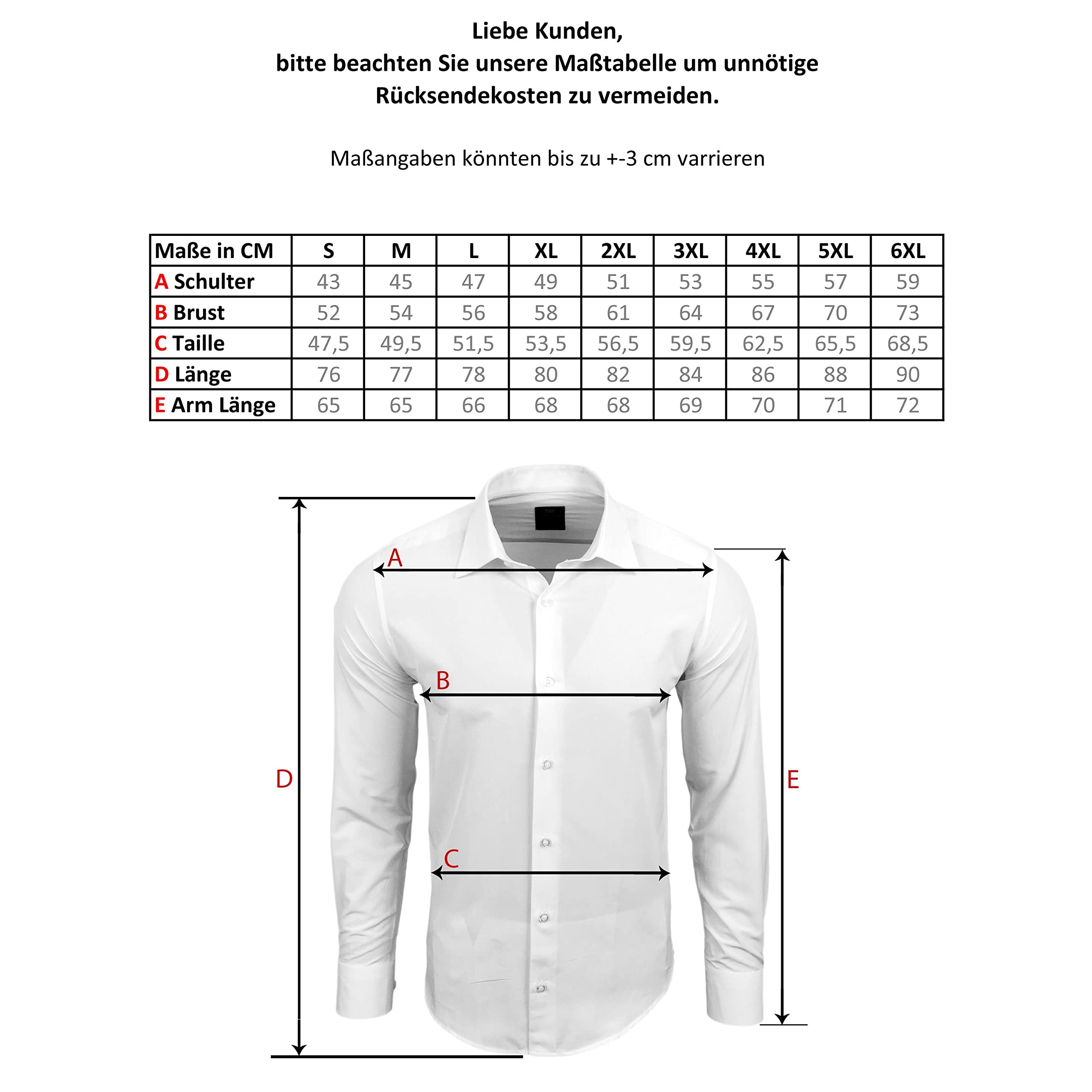 Baxboy Koszula męska z długim rękawem, biznesowa, na wesele, łatwa do prasowania, slim fit, koszula z kołnierzem kent B-500