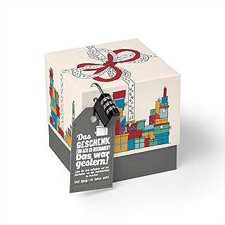 SURPRISA Geschenkbox, Rätselbox Geldgeschenke Verpackung, Geburtstagsgeschenk für Frauen, Geschenkrätsel