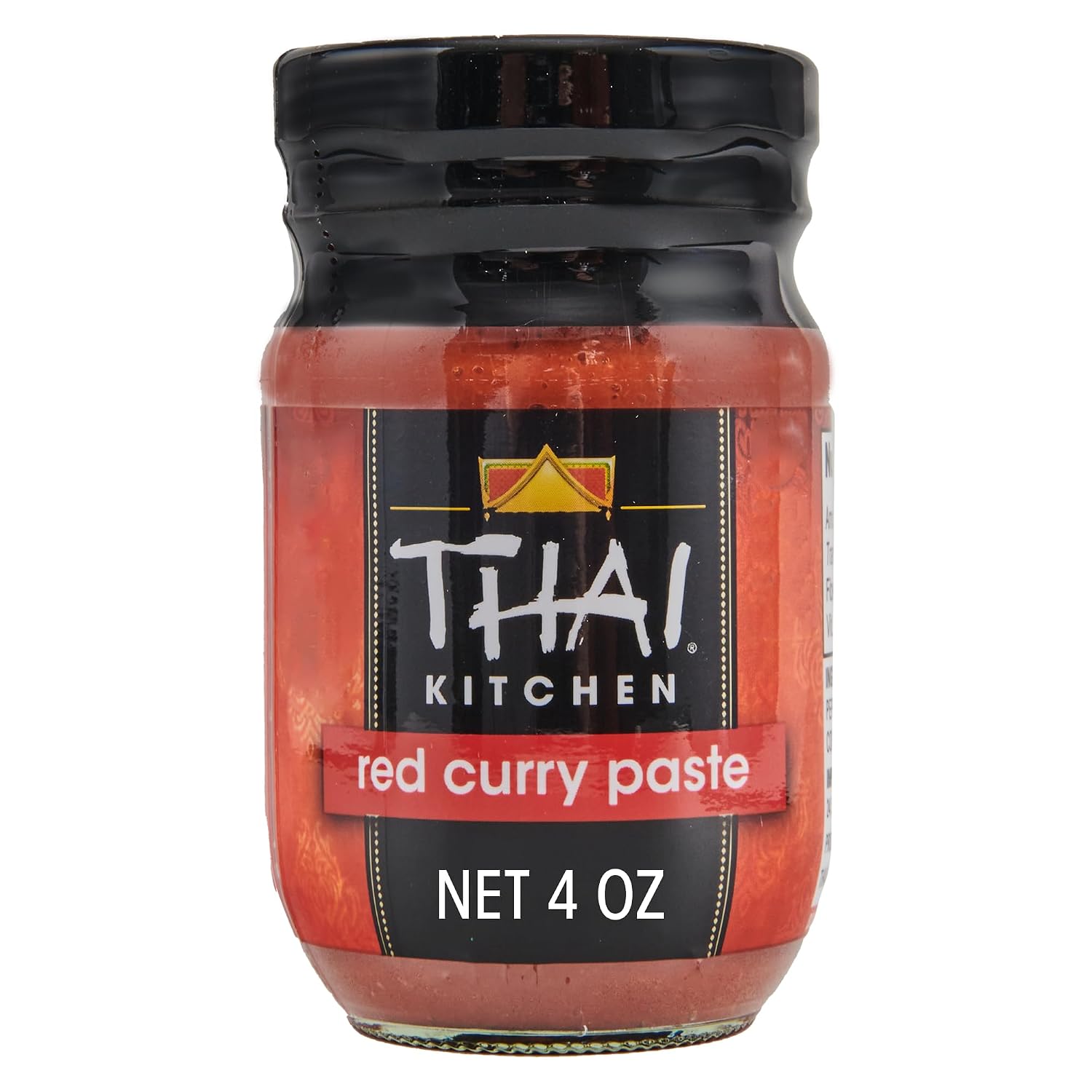Thai Kitchen Gluten Free Red Curry Paste 4oz - Authentic Thai Blend of Chili, Lemongrass & Spices, Vegan Versatile Flavoring