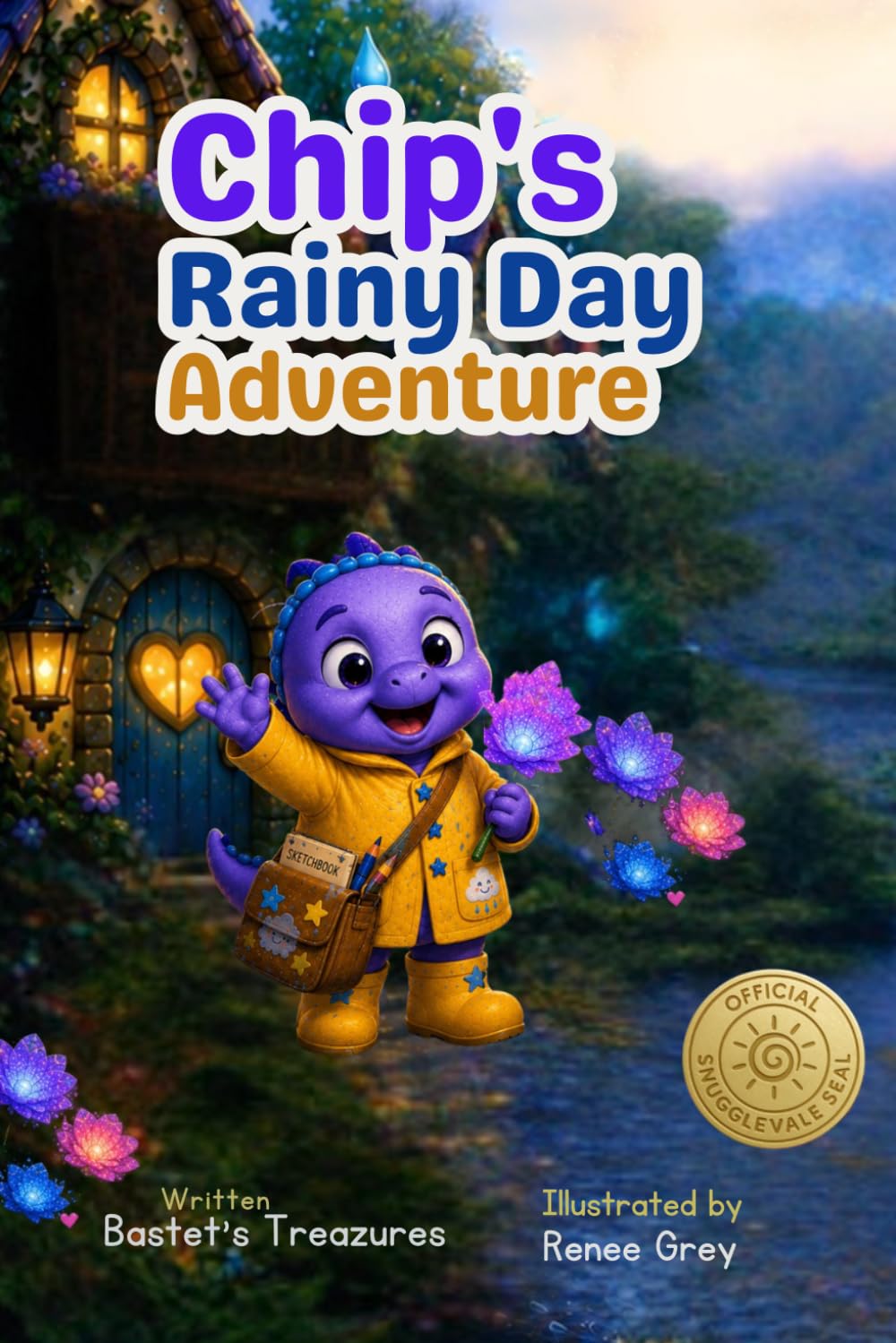 Chip's Rainy Day Adventure: When Puddles Lead to Wonders