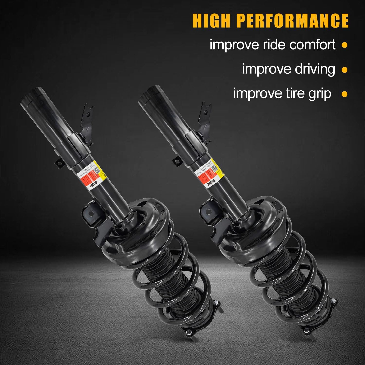 51621-TZ6-A01 51611-TZ6-A01 Pair Front Shock Absorber Struts Assembly Set Driver & Passenger Sides Compatible with Acura MDX 3.5L 2014-2020
