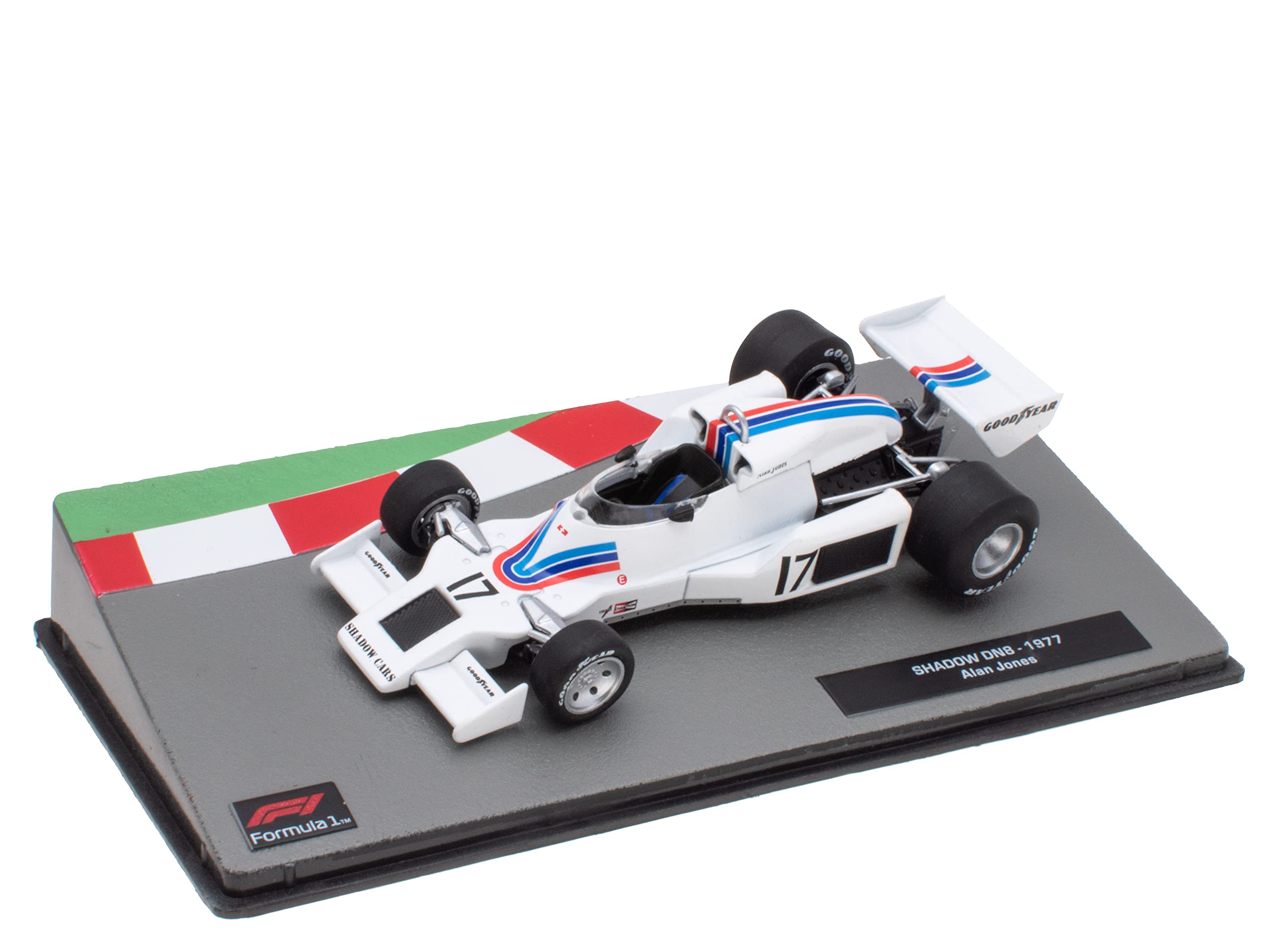 OPO 10 - Miniature car Formula 1 1/43 compatible with SHADOW DN8 - Alan Jones - 1977 - FD114