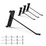HUHOLE 32 Pack 6 Inch Gridwall Hooks for 3