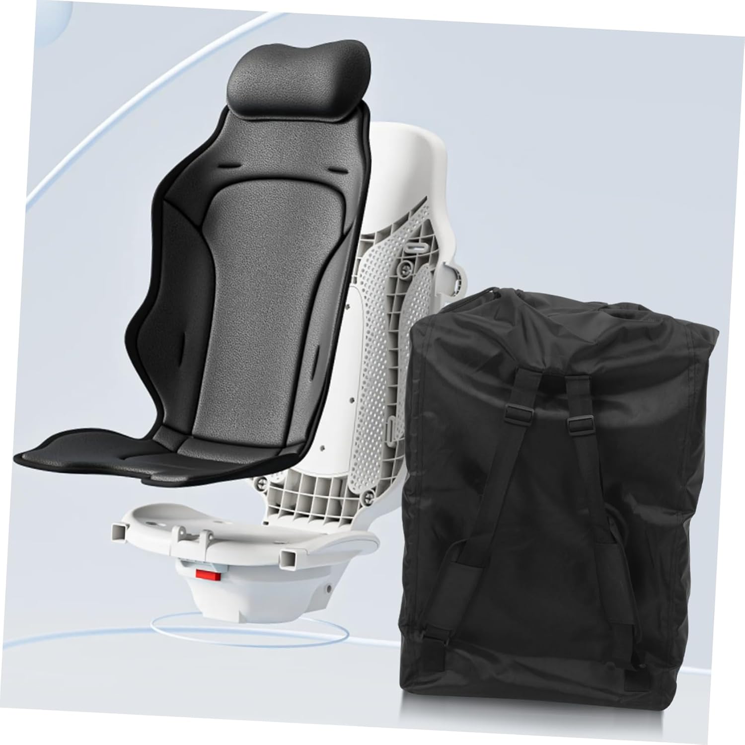 Travel Stroller Bag Backpack with Multiple Compartments for Airplane Travel Spacious Design for Strollers Diapers Padded Back Panel for Comfort