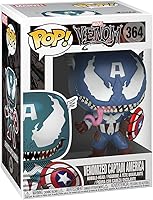 Vista 1 de Funko POP Marvel Venom - Venom Capitán América, Multi