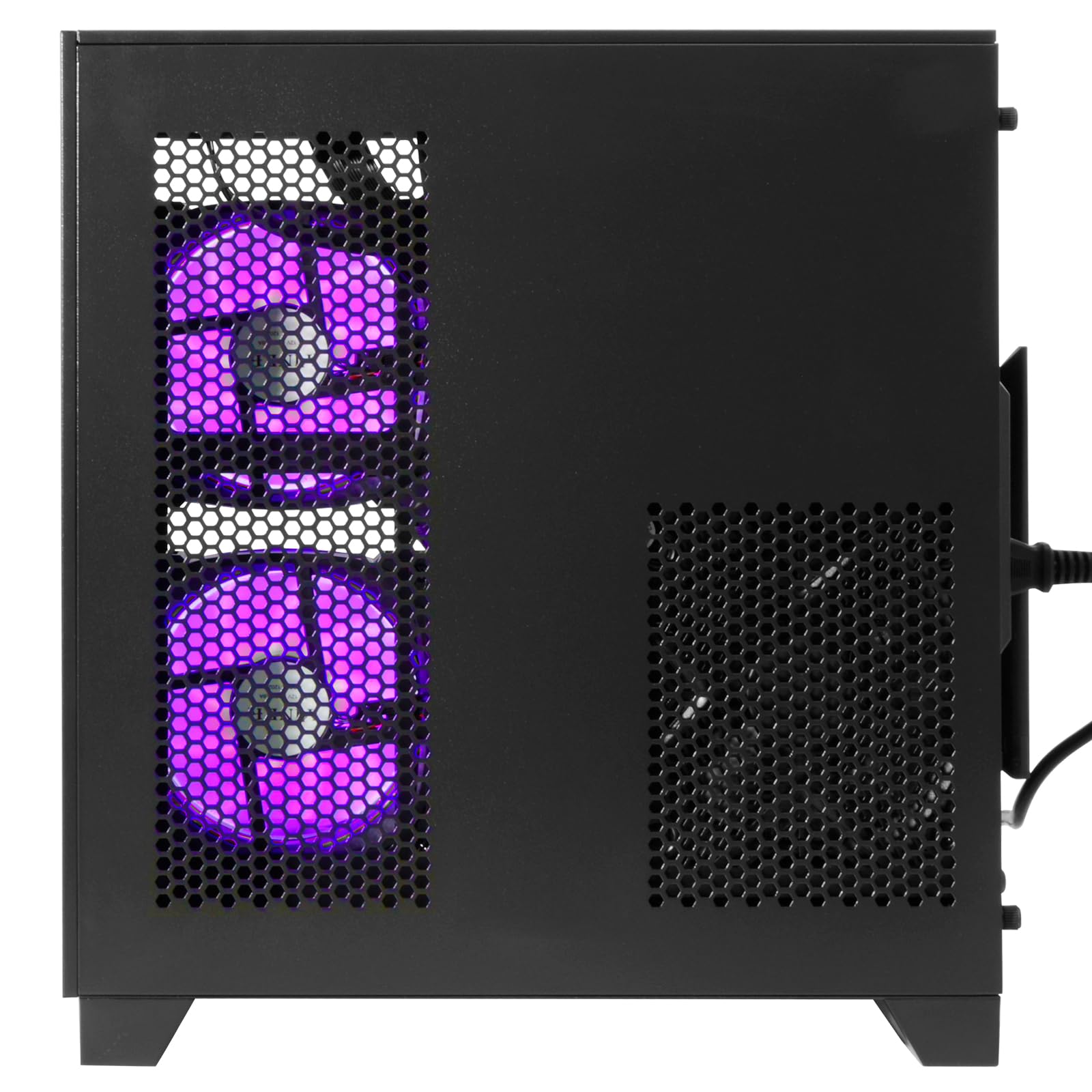 LXZ Prebuilt Gaming PC Ryzen 7 8700F, GeForce RTX 5060 (8GB), 32GB DDR5 RAM, 1TB NVMe 3.0 SSD – Desktop Computer, Tower PC for VR 4K Gamers & Creators