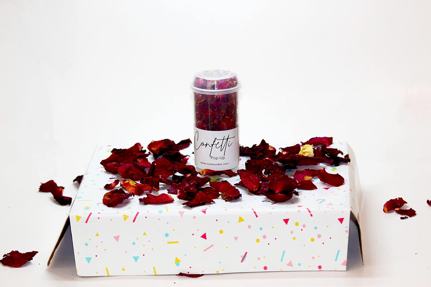 20 Pack Dried Flowers Confetti Poppers Dried Petals