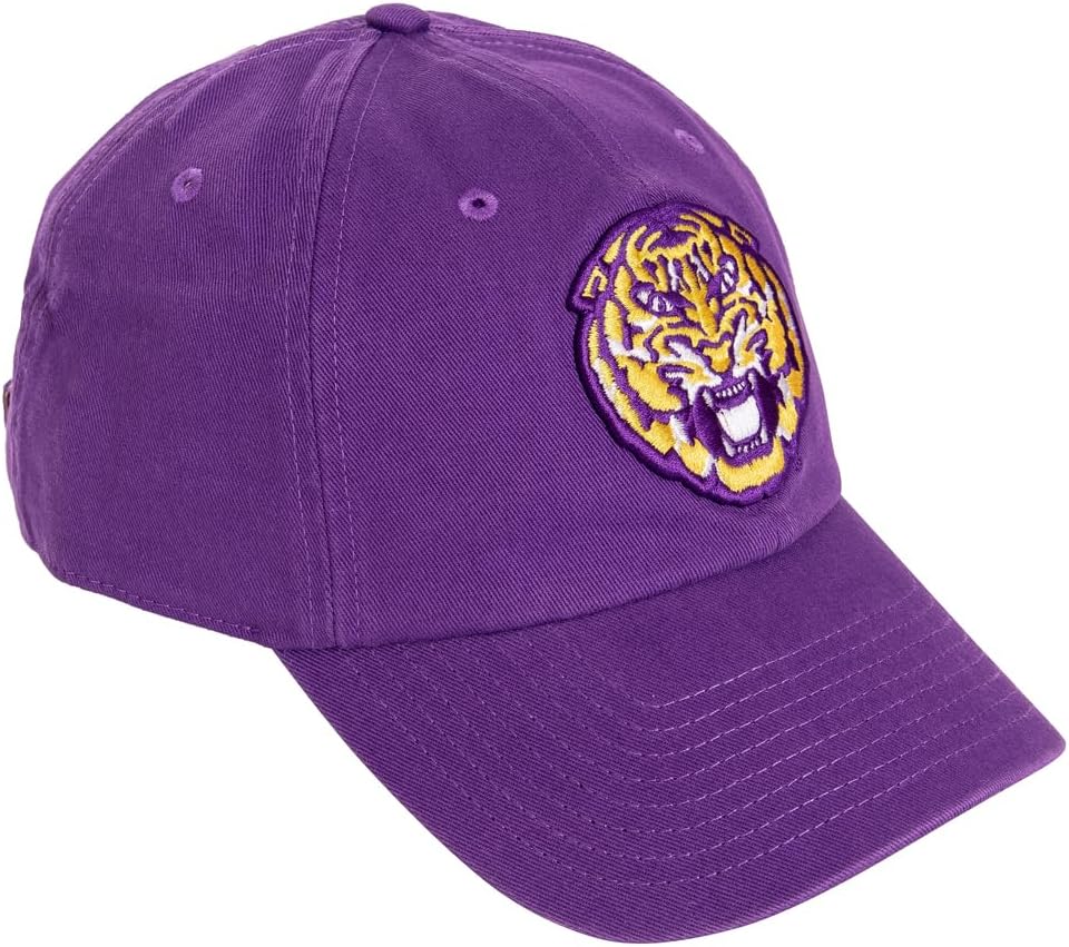 Desert Cactus Louisiana State University Baseball Hat Tiger Geaux Brimmed Embroidered Cap Adjustable Cloth Strap Adult Type A