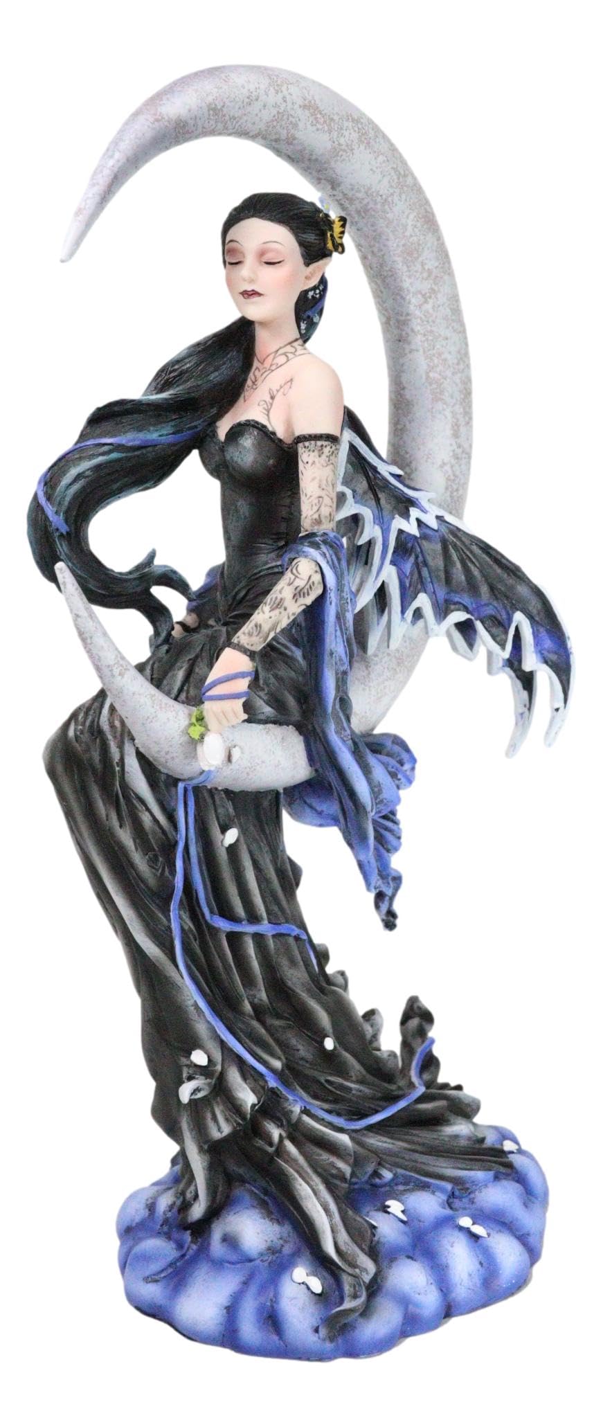 Amazon.com: Ebros Large Celestial Crescent Moon Solace Fairy