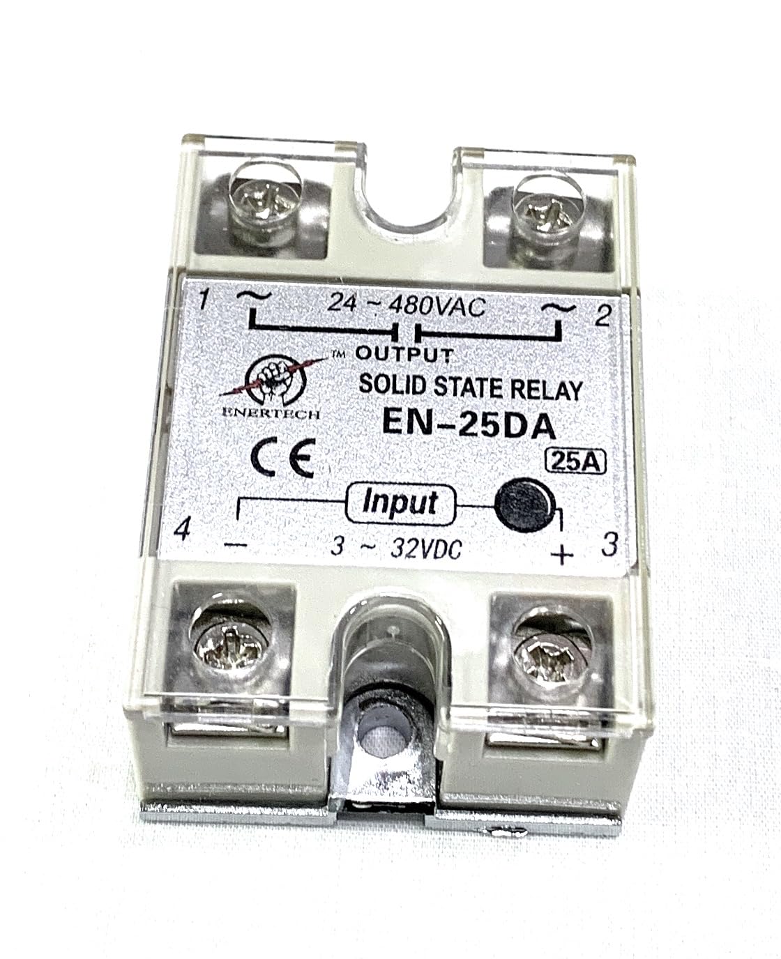 Litost® Solid State Relay SSR DC Input 3-32VDC (4-16 mA) To AC 24-480 VAC Out Put - 25AMP DC To AC-image-48