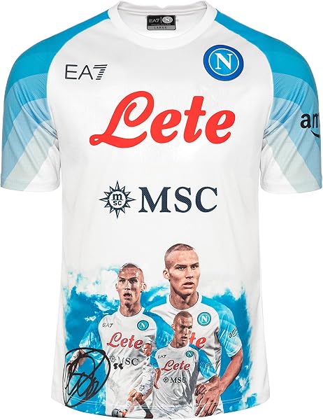 SSC NAPOLI Maglia Gara Face Game Østigård 2022/2023 - 1