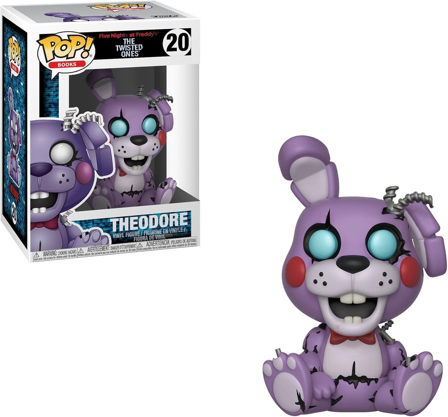 Funko POP! Books: Five Nights at Freddy's Theodore Collectible Figure, Multicolor