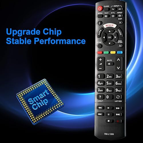 Miniatura 5 de Reemplazo de control remoto universal apto para todos los televisores Panasonic HDTV 3D LCD LED con tecla de acceso directo N