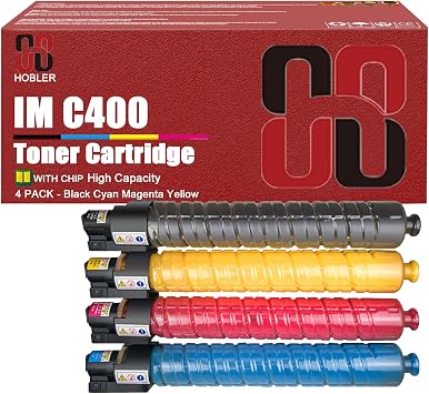 IM C400 Toner Cartridges Compatible for Ricoh 842370 842371 842372 842373 Toner Cartridge Work for Ricoh IMC300 IMC300F IMC400 IMC400F IMC400SF Printers