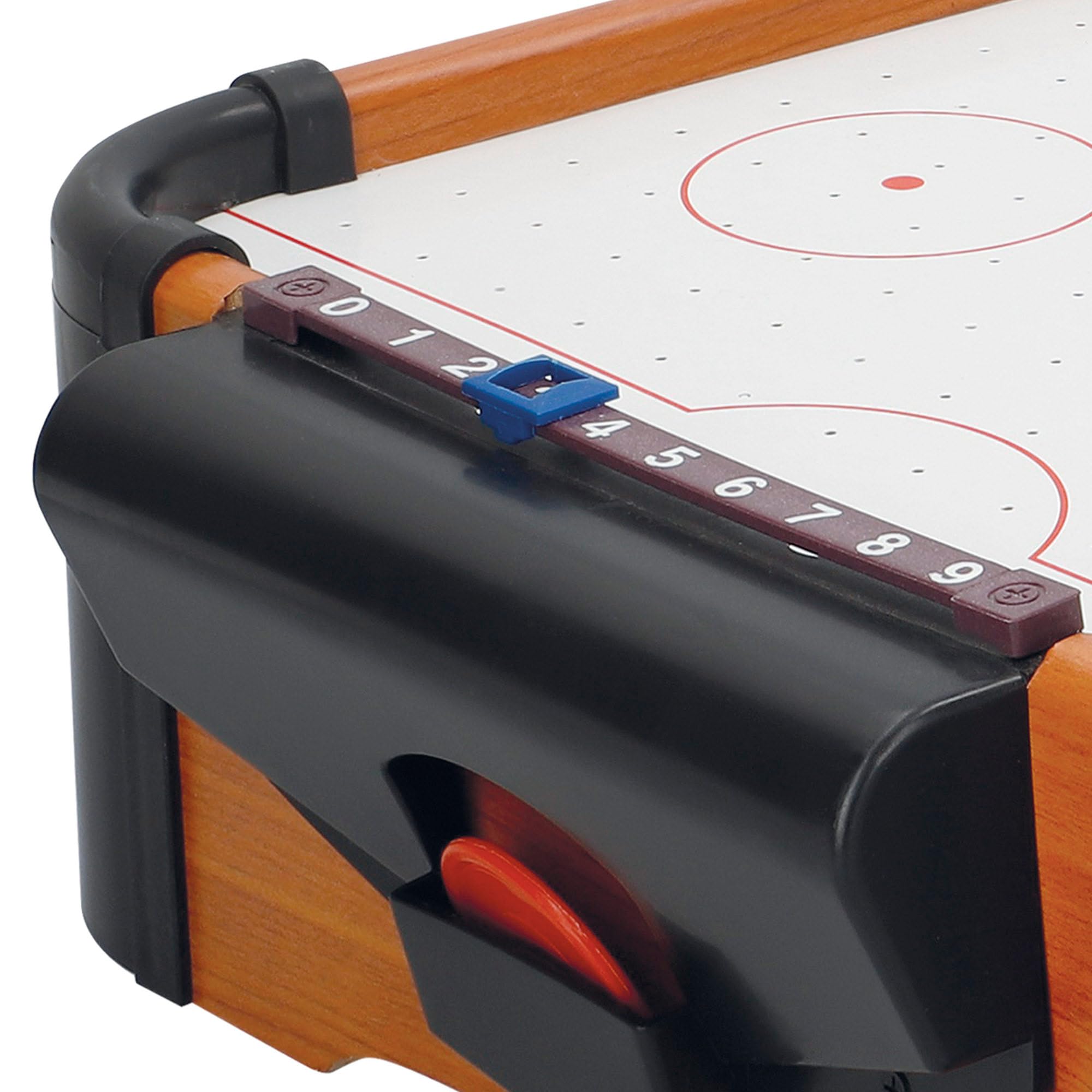 ColorBaby 46614 Jeu de Table de Hockey en Bois 56 x 31 x 10 cm, CB Games, 2 poussoirs Base en Feutre, 2 disques et 2 marqueurs, pour Enfants à partir de 6 Ans, Cadeaux et Jouets pour Enfants