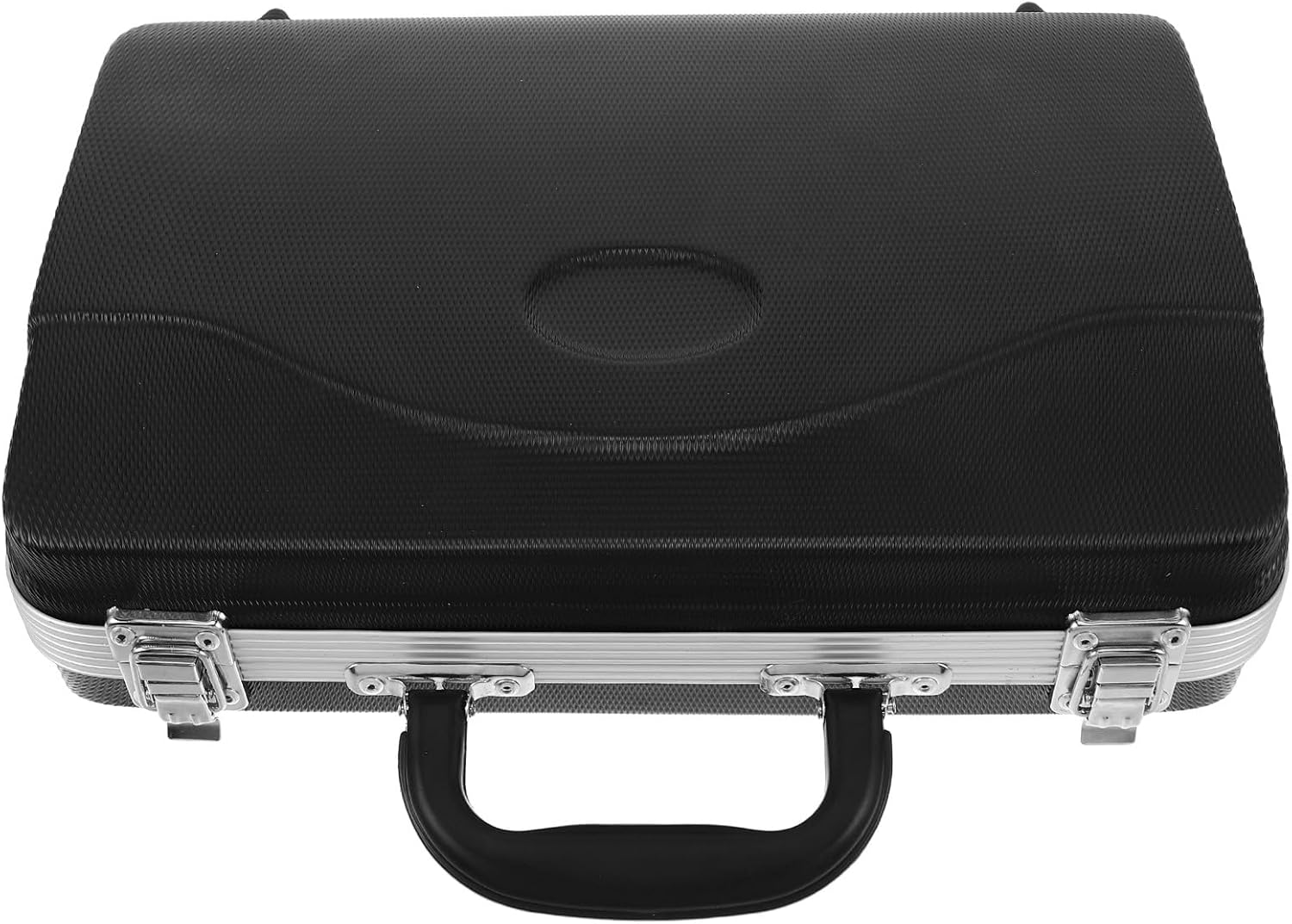 ABOOFAN Clarinet Case Abs Hard Shell Bag for Clarinet with Organizer Compartments, Portable Woodwind Instrument Storage Suitable for School Students and Outdoor Performances