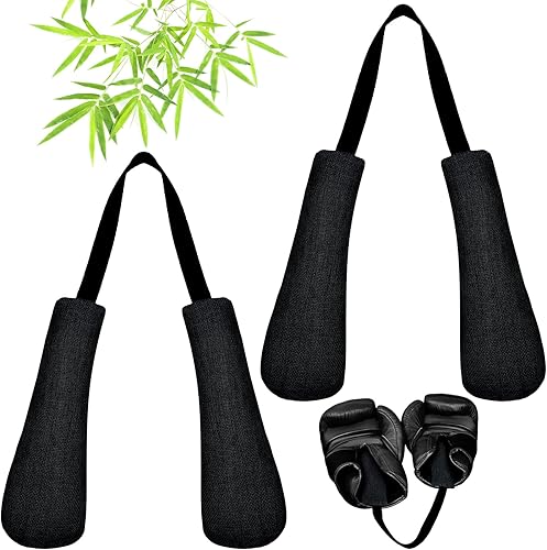 Timgle 2 piezas de guantes de boxeo desodorizan equipo de boxeo eliminador de olores de carbón de bambú, guante de boxeo, hockey, bolos, eliminador