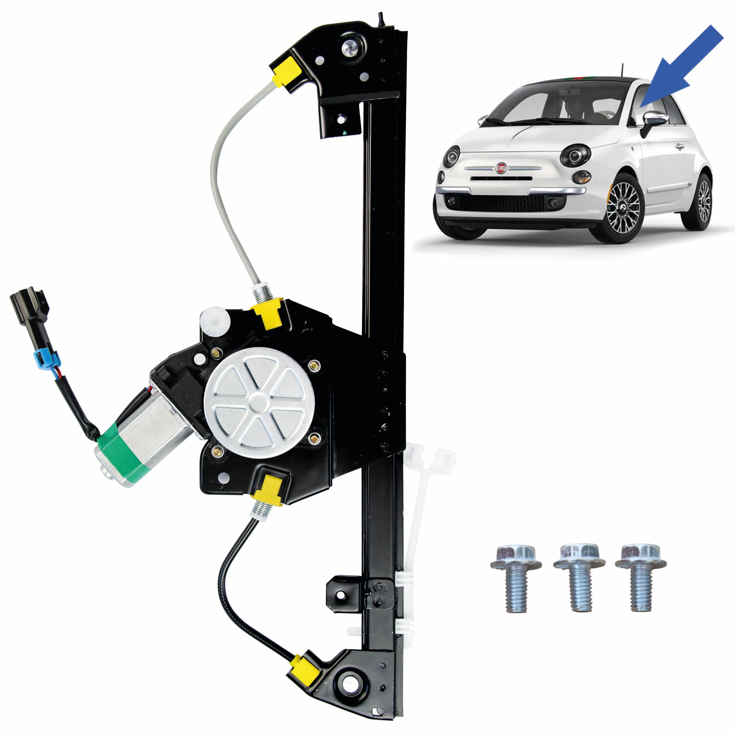 STARKIT PERFORMANCE Alzacristallo compatibile per Fiat 500 (dal 2007) CON MOTORINO. ALZAVETRO ANTERIORE SINISTRO (guida) 51889364, 51876269, 51824040, 51785841
