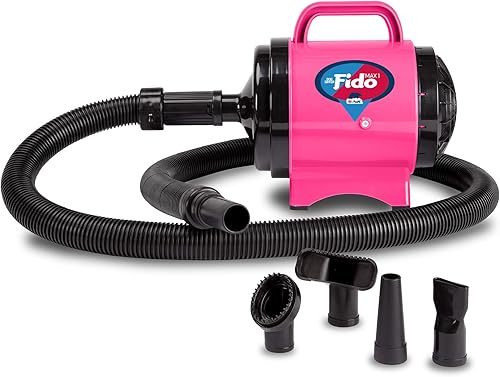 Miniatura 5 de Secadora de pelo de perro Fido Max 1 de B-Air - Cesar Millan Premier Grooming Collection, Verde lima (Lime Green)