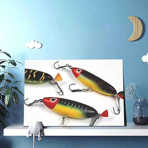 Miniatura 16 de RLDOBOFE Lienzo decorativo de pared para dormitorio, colección de cámara retro y fresca, decoración de pared abstracta para sala de estar, pinturas