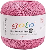 Vista 38 de golo 24 bolas hilo de ganchillo tamaño 10 hilo para tejer a mano hilo de ganchillo 10-24-1