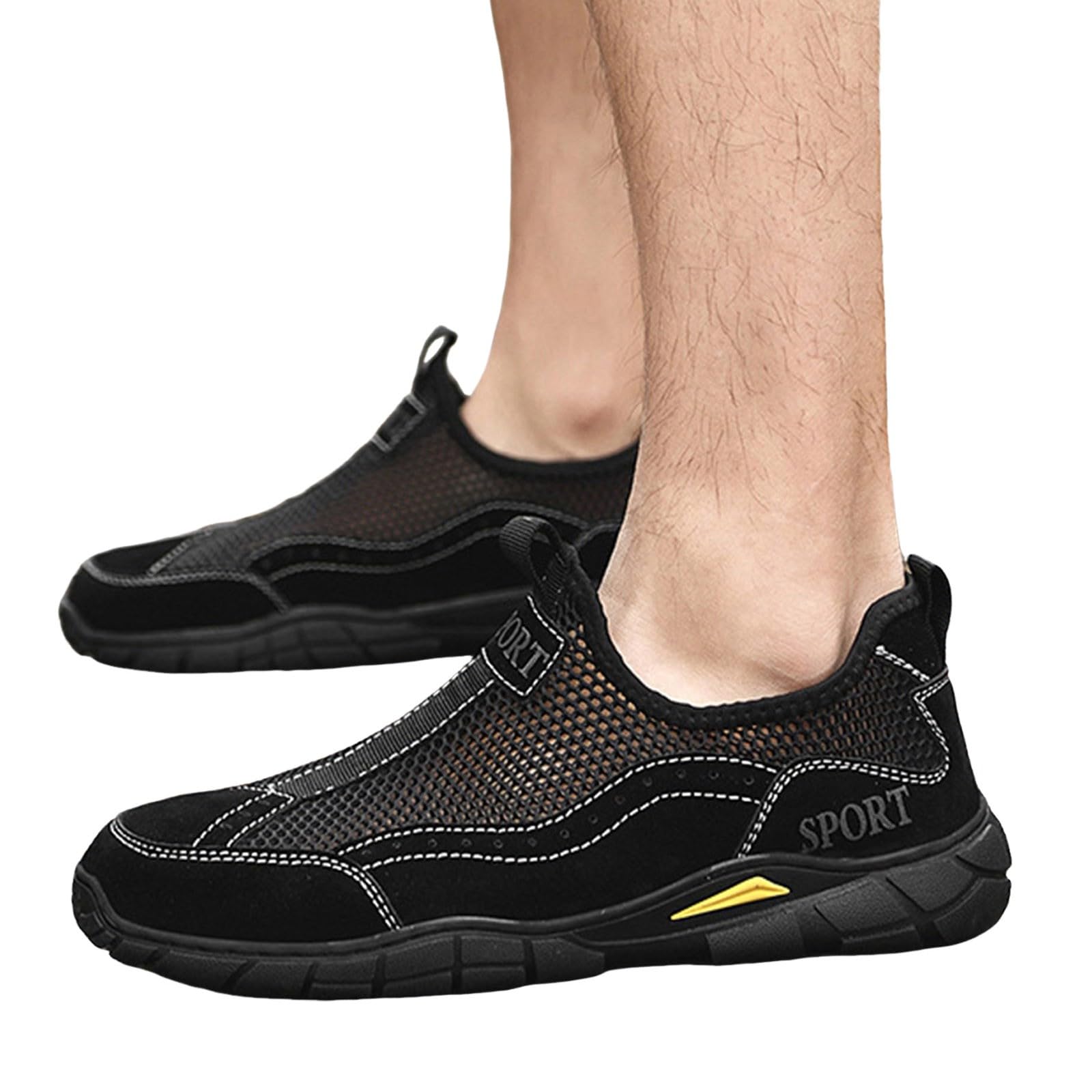 Zapatillas Deportivas Informales de Malla Transpirable para Correr, Ligeras y con Orificios de ventilación, Calzado cómodo para Caminar y Hacer Ejercicio en Verano