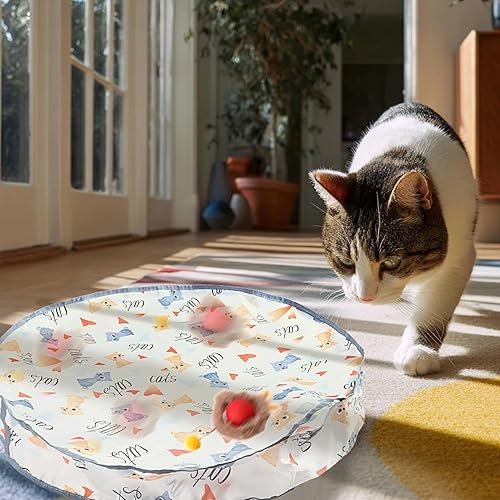 Miniatura 7 de Rocfish Juguete interactivo para gatos, cubierta de caza de gatos (B)