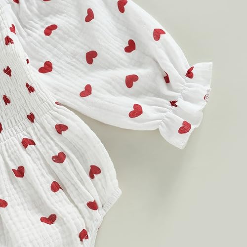 Miniatura 16 de Traje de bebé recién nacido, lindo mameluco de manga larga fruncido, cómodo traje de bebé niña Naranja