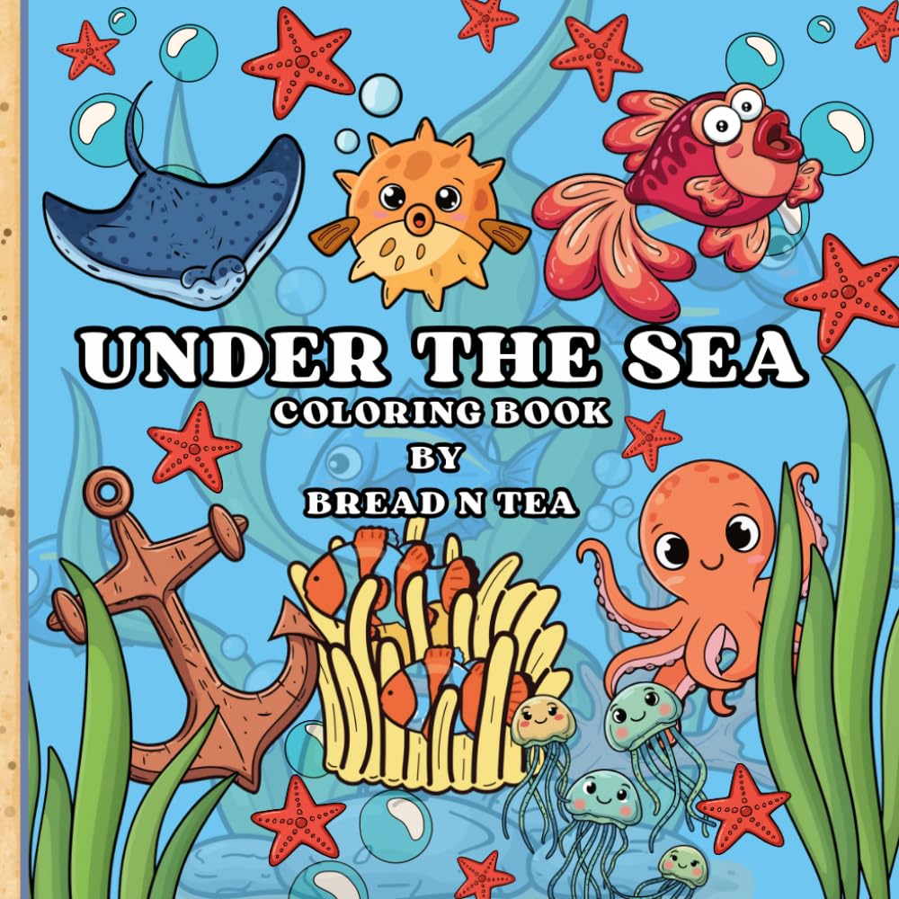 UNDER THE SEA: COLORING BOOK