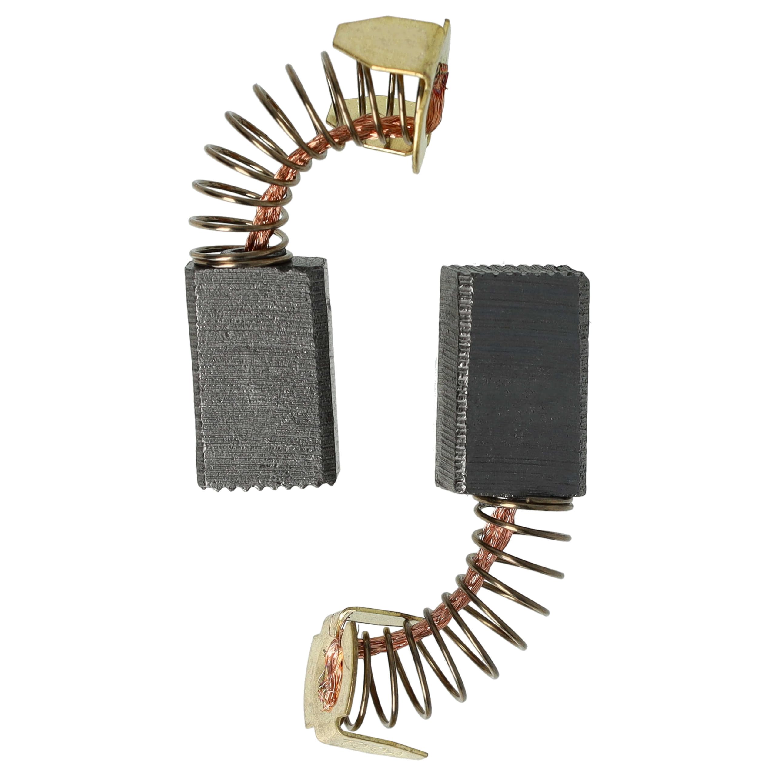 Lot De 2 Balais De Charbon Pour Outils Makita - 6x10x15 Mm - Compatible 3620, 4302C, HK0500, HR2000