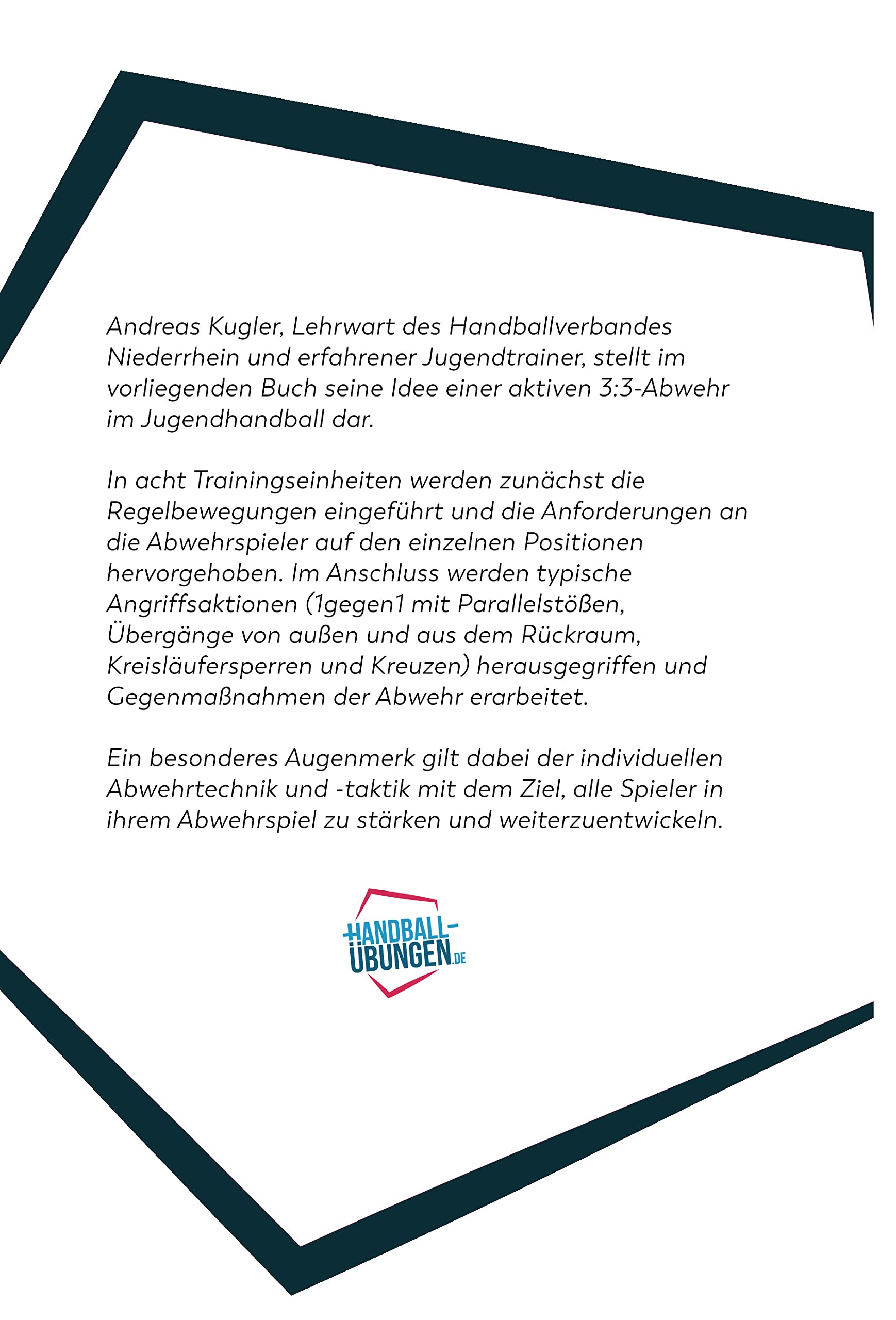 Eine strukturierte Einführung der 3:3-Abwehr in acht Trainingseinheiten