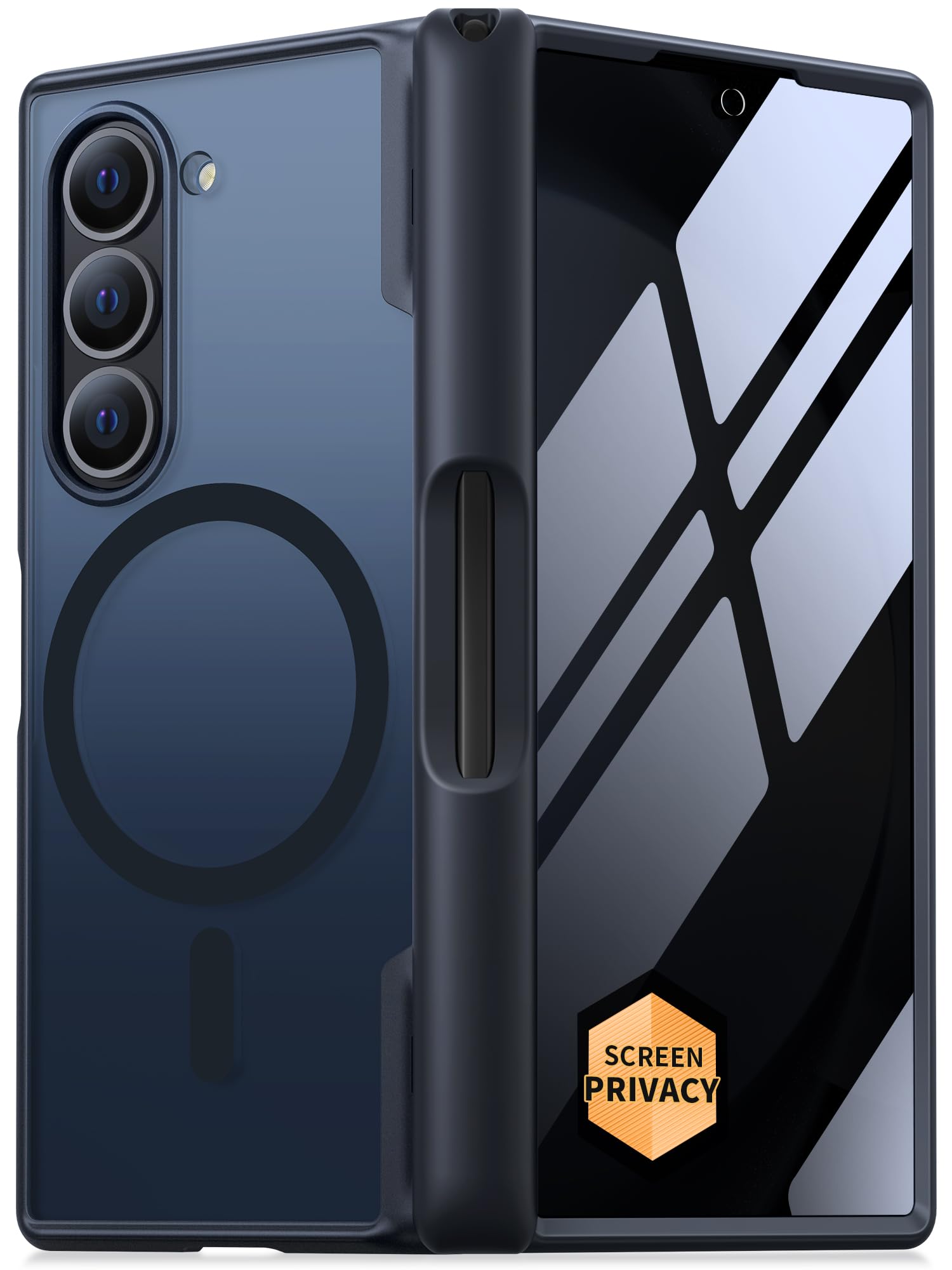 Amazon.co.jp: MOBOSI プライバシー Samsung Galaxy Z Fold 6ケース  