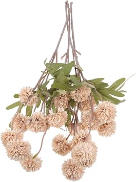 VICASKY Artificial Dandelion Flowers 4pcs Plastic Wedding Home Decor