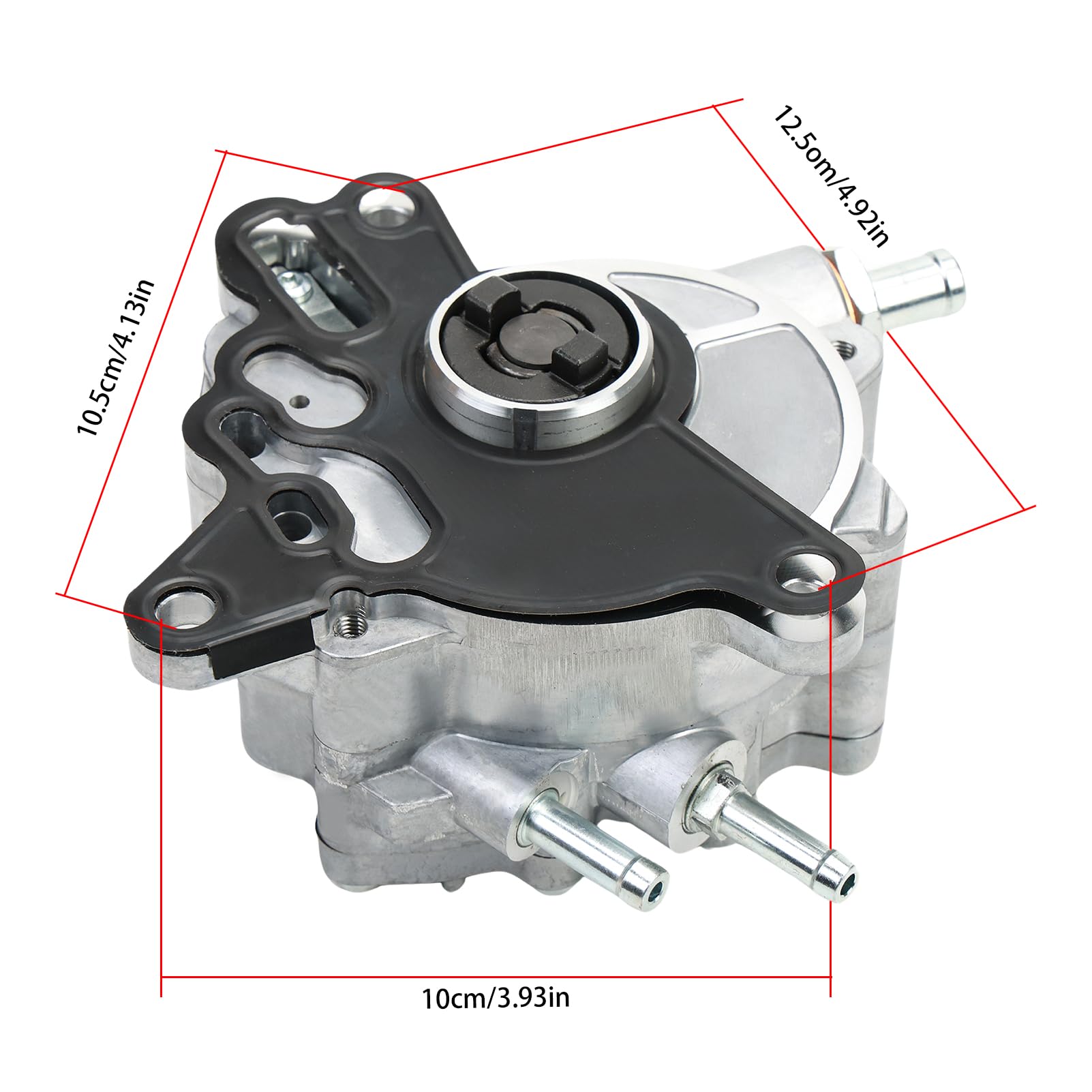 Pompa depressione per VW Golf 5 Touran (1T1, 1T2) Passat 2.0 TDI Pompa depressione, Sistema frenante 7.02551.12.0 03G145209 03G145209C 03G145209D Au-di A3 A4 Mitsubishi Seat Skoda