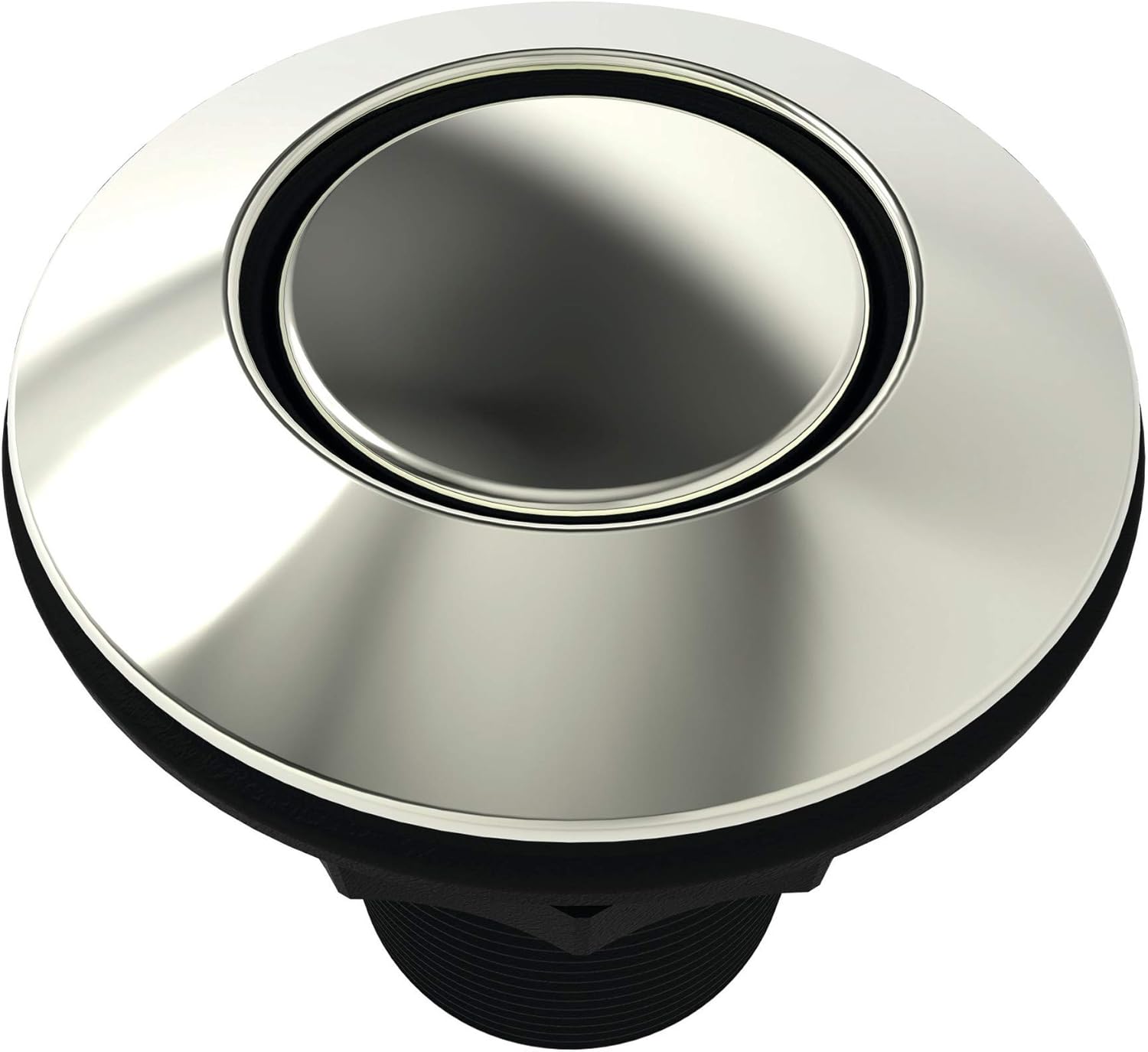 Newport Brass 111 Soft Touch Air Activated Disposer Switch from the 940 Series, Polished Nickel