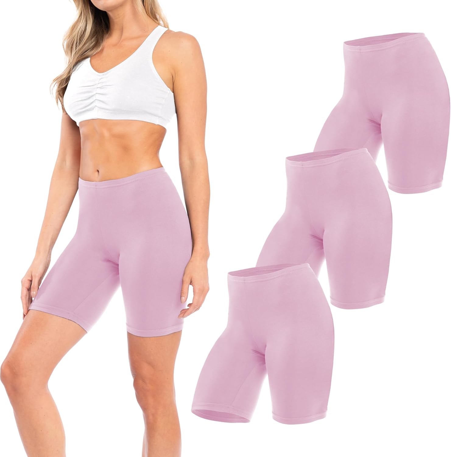 3 Pack-soft Pink