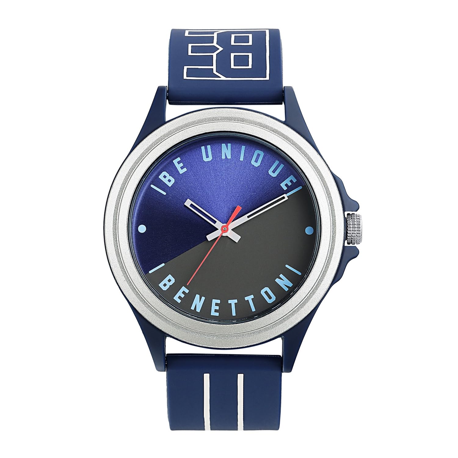 UNITED COLORS OF BENETTON Men Blue & Black Round Dial Analog Watch - UWUCG0312 (B0DBHYMFXF) Amazon Price History, Amazon Price Tracker