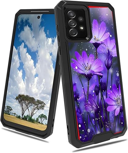 Vista 66 de Para Samsung A53 Caja Del Teléfono 2 En 1 Doble Capa De PC Duro TPU Suave A Prueba De Choques Funda Protectora De Teléfono Para Samsung Galaxy A53