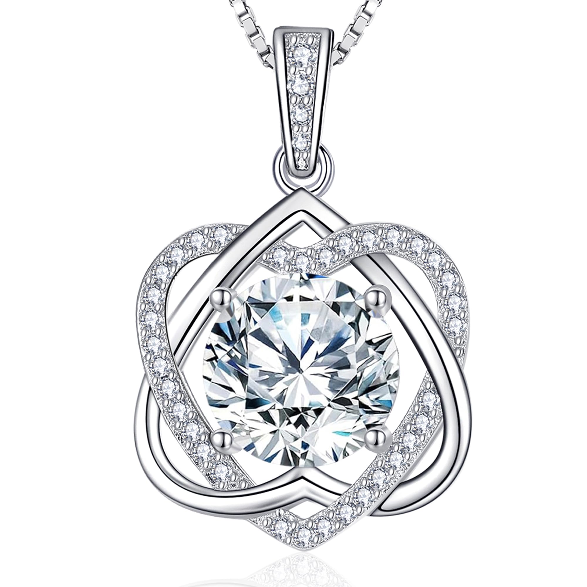 InfinityLove Heart Pendant