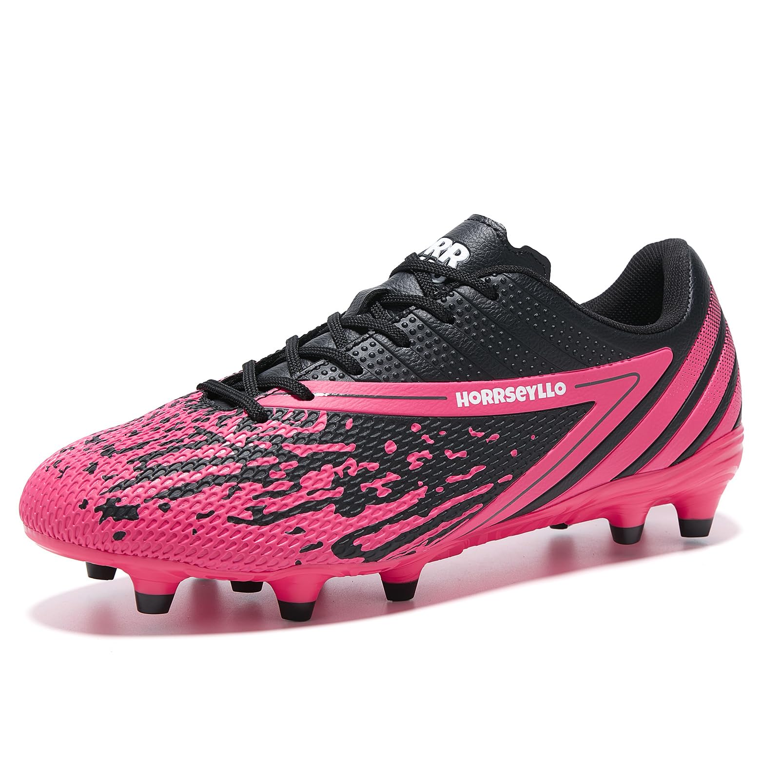 Soccer Cleats for Men and Women Professional Football Training Shoes Outdoor Durable Firm Ground Lightweight Adult Rugby Boots