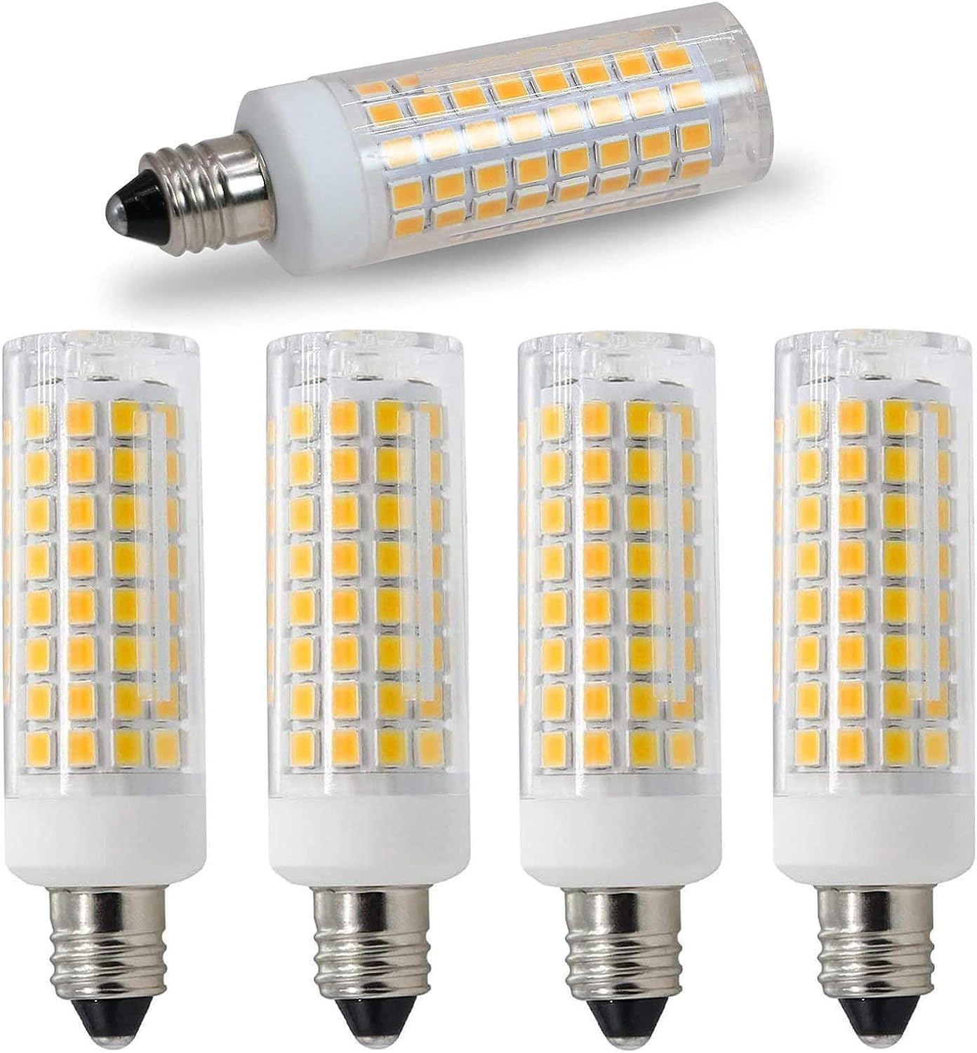 SYXKJ E11 LED電球 7W E11 口金 700LM 75Wハロゲンランプ相当 AC100V 全方向広配光 家庭用照明器具に適しています 電球色 3000K( 5個入り)