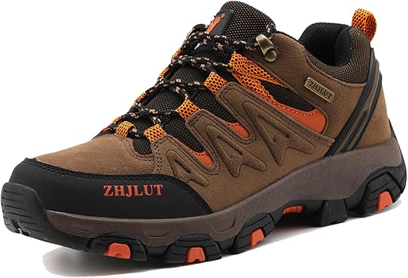 Men's Trekking Hiking Shoes Waterproof Walking Shoes Trainers Outdoor Lightweight Camping Climbing Shoes Sneaker