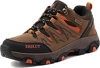 Men's Trekking Hiking Shoes Waterproof Walking Shoes Trainers Outdoor Li...