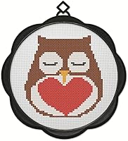 Vista 8 de Awesocrafts Kits de punto de cruz, patrones estampados Golden Age de 11 quilates, fácil punto de cruz, suministros de costura para bordar